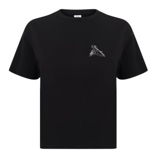 T-shirt coupe carrée oversize
