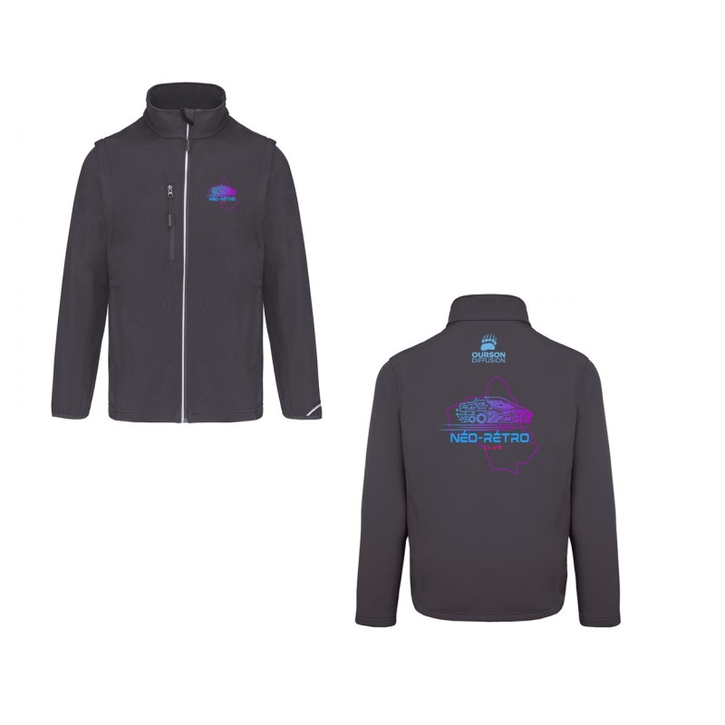 Veste softshell - manches amovibles