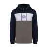 Sweat capuche bicolore
