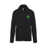 Sweat zippé capuche