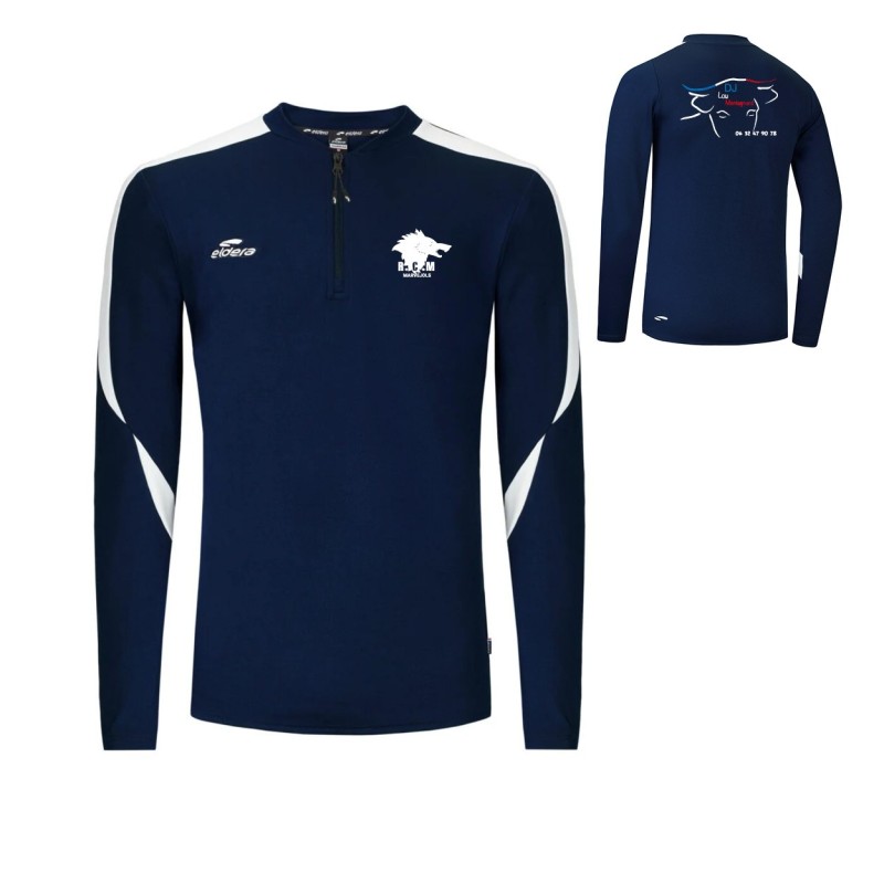 Sweat 1/4 zippé