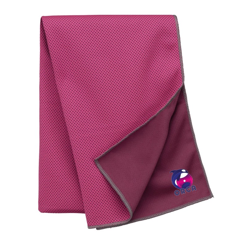 Serviette rafraichissante