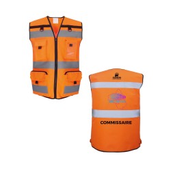 Gilet multipoches HV