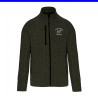 Veste zippée chinée Homme