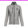 Veste zippée chinée Femme